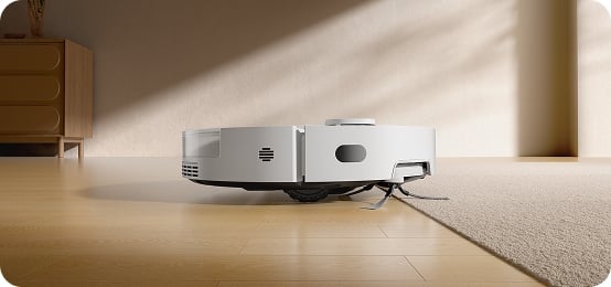 A Dreame D20 Pro a szőnyegre hajt